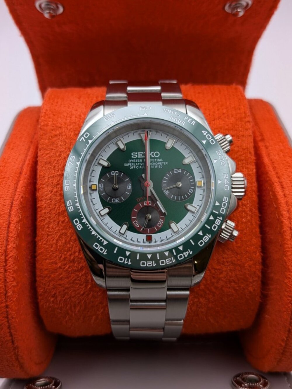 Seiko MOD | Motorsport Inspired Chronograph | VK63 quartz movement - Picture 6 of 12